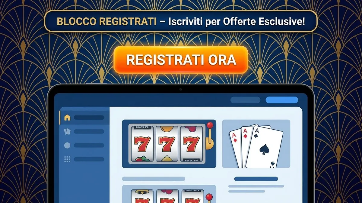 Registrazione con bonus